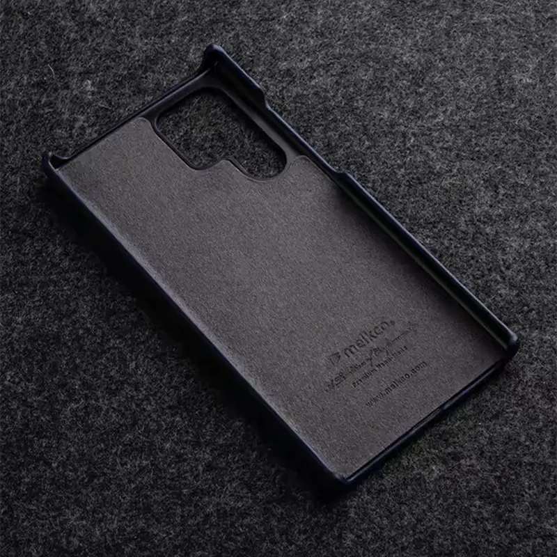 Melkco Premium Genuine Leather Case for Samsung Galaxy S26 S25 Ultra S21 S22 S23 S24 Plus Luxury Cowhide Protective Hard Cover - Image 4