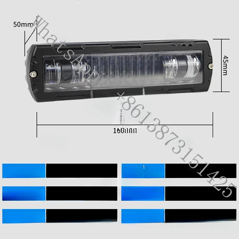 

Suitable SUVs/4x4 Off-Road Vehicles: 6-Inch 25W LED Light Bars, Aluminum Construction, with DRL (Daytime Running Light)