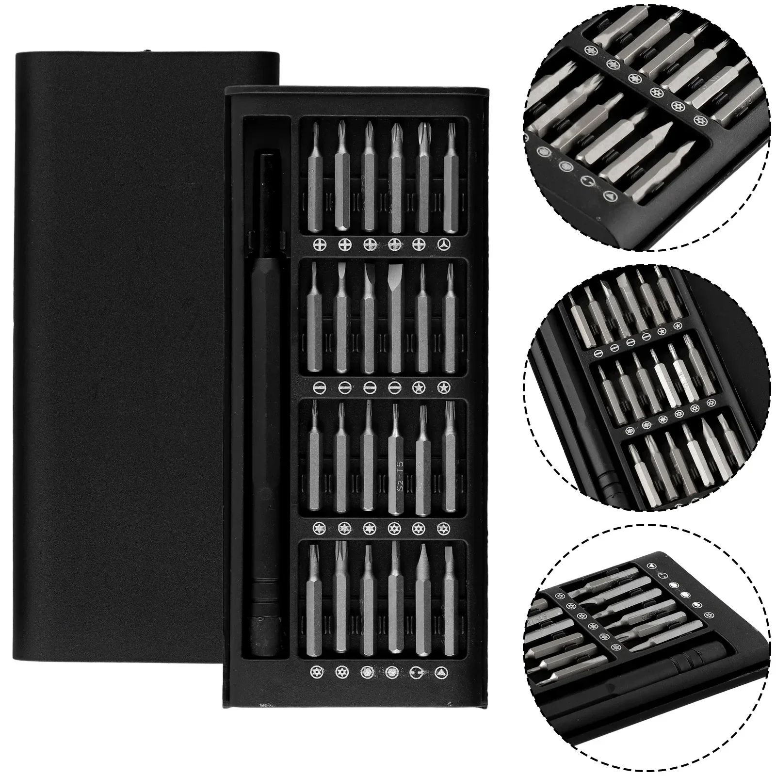 25 In 1 Screwdriver Set Precision Magnetic Screw Driver Bits Manual Screwdriver Tool Set For Phones Tablet PC Hand Tools