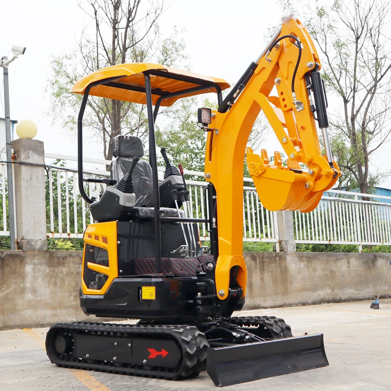 Euro 5 CE EPA Small Excavator Construction Farm Diesel Mini Excavator Multifunctional Hydraulic Crawler Mini Digger Customized