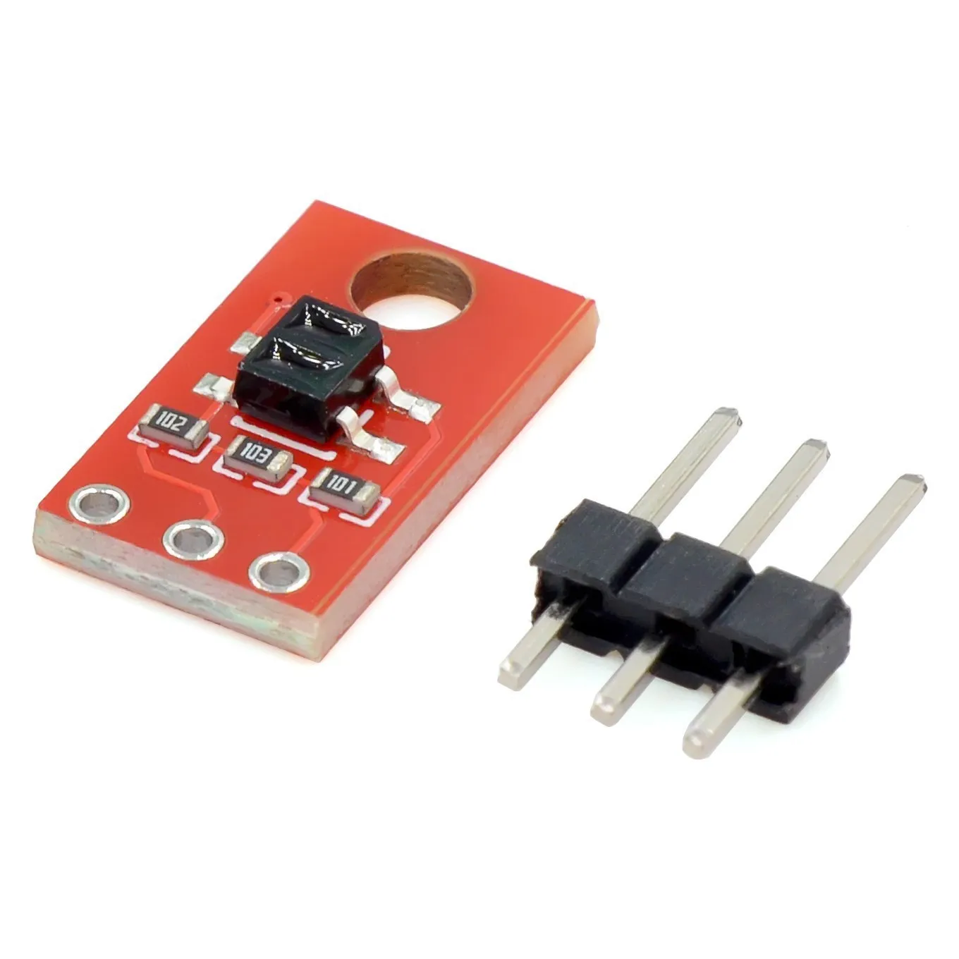 Ziqqucu QRE1113 IR LED Infrared Reflection Sensor Module Capacitor Discharge Circuit Breaker Board DC 3.3 -5V Qre1113 Ir Camera