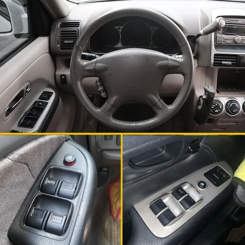 35750-S5A-A02ZA 35750-S6A-A02Z Front Left Right Driver Side Window Master Control Switch for Honda Civic 2001-2005 CRV 2002-2006