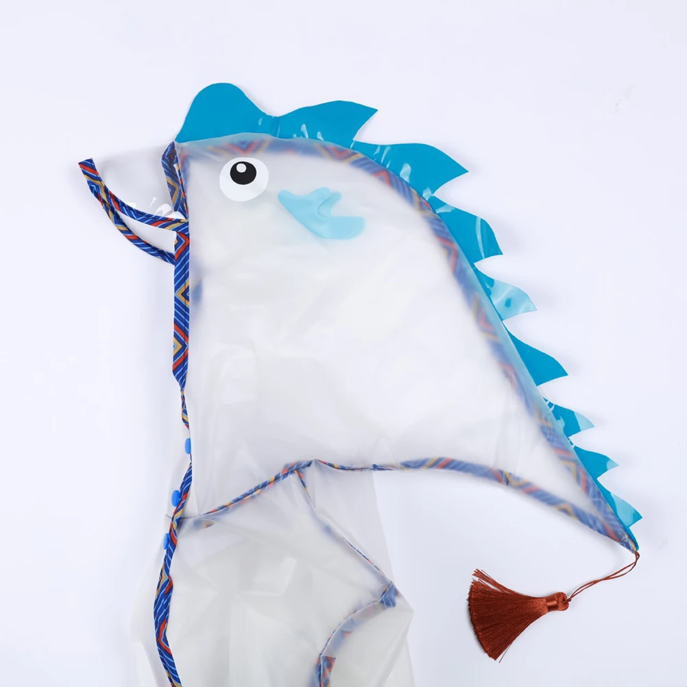 

1Pcs Raincoat Waterproof Rainwear in Dragon Style Eva Lightweight Rain Cover for Travel School Protection Portable