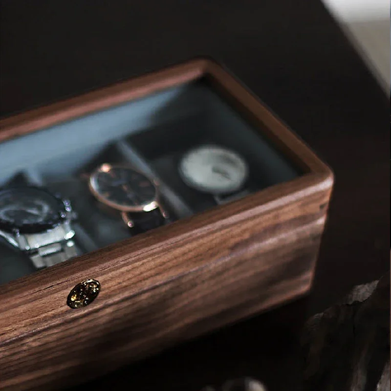 Special Storage Box for Solid Wood Highgrade Mechanical Watch Display Watch Box Bracelet Household Luxury Wood Customizable Logo