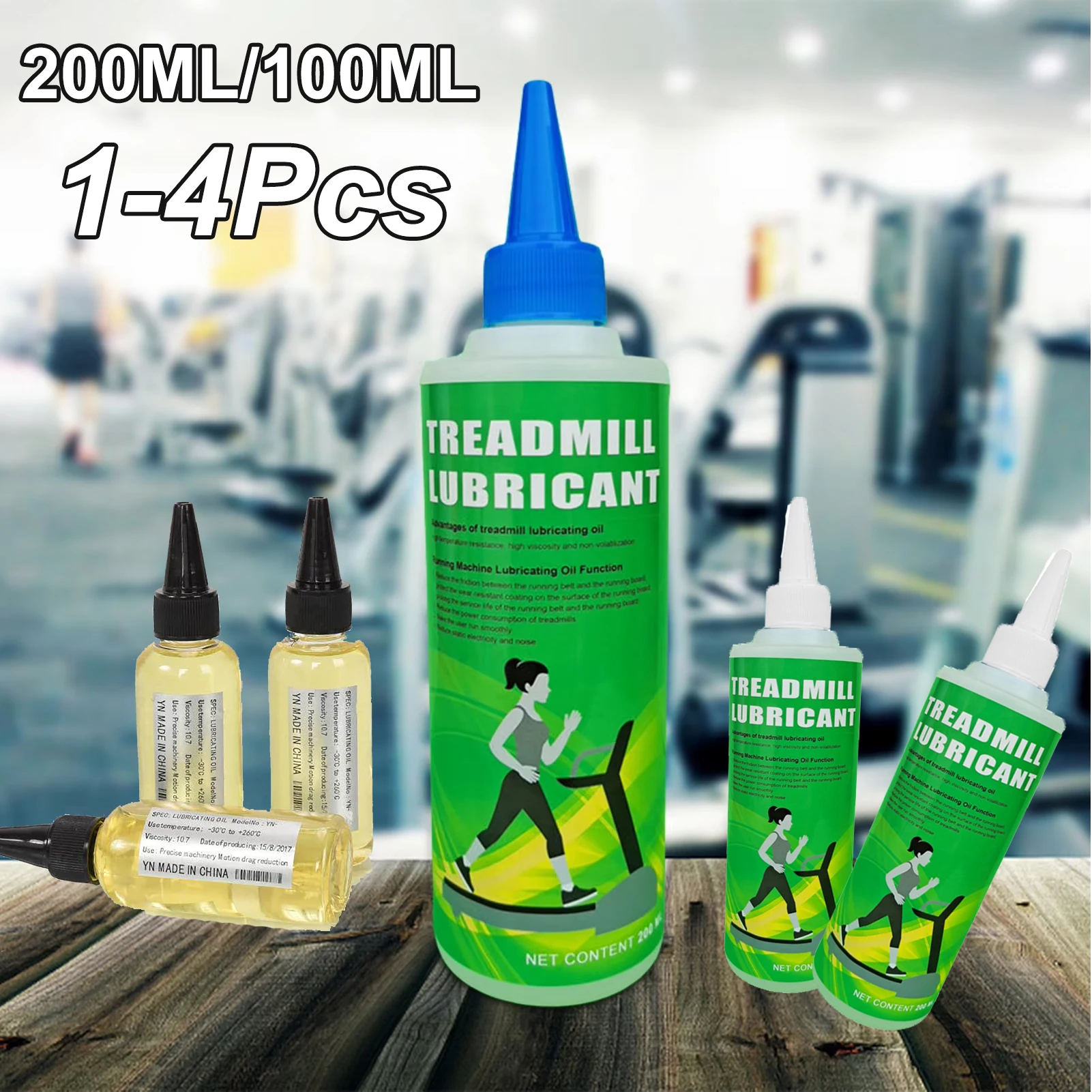 200ML Treadmill Belt Lubricant Silicone Oil Running Machine Treadmill Oil Maintenance Tool Treadmill Accessories