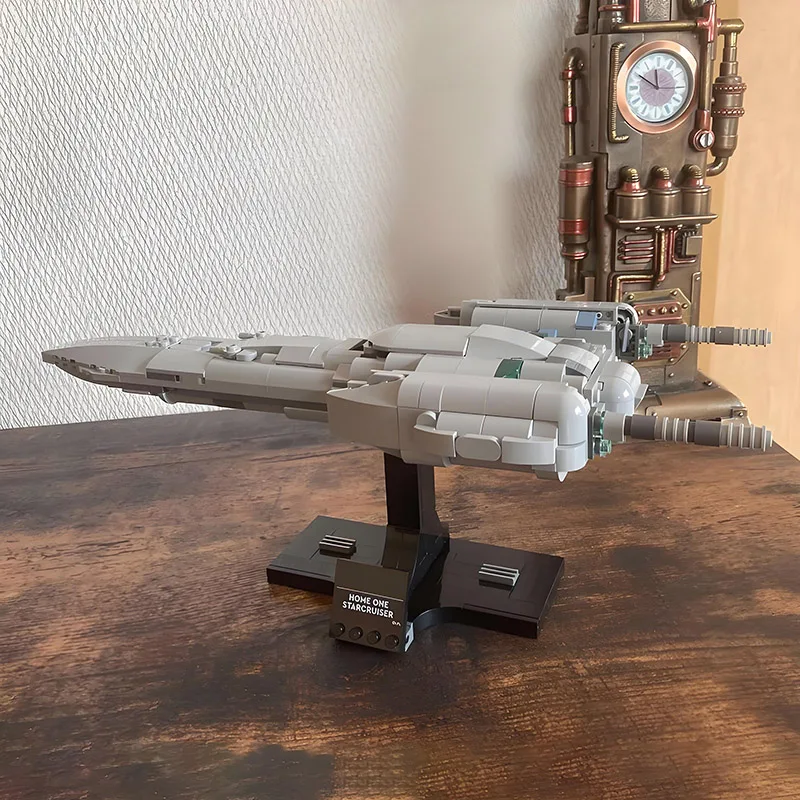 جديد MOC ستار معارك فانتوم خطر المركبة الفضائية نابو الملكي اللبنات عدة من المنزل نجمة واحدة كروزر الطوب اللعب هدية #6