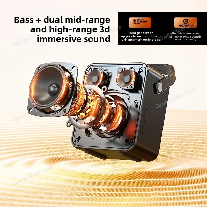 Audio D71 Bluetooth Karaoke Audio Outdoor Singer Home Small Square Dance Speaker with Microphone bluetooth speakers jbl speaker view 3