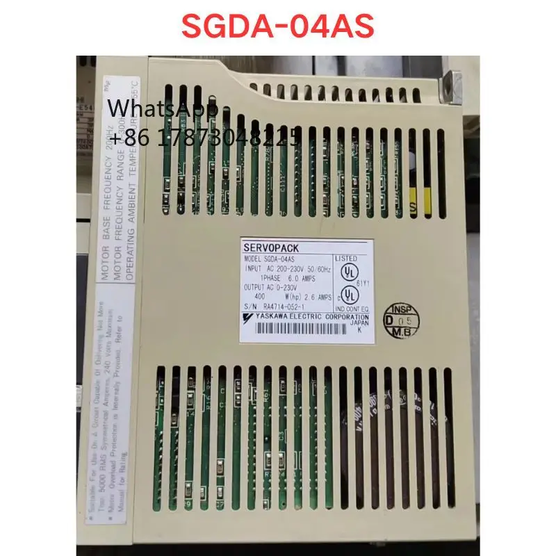 Used SGDA-04AS drive Functional test OK