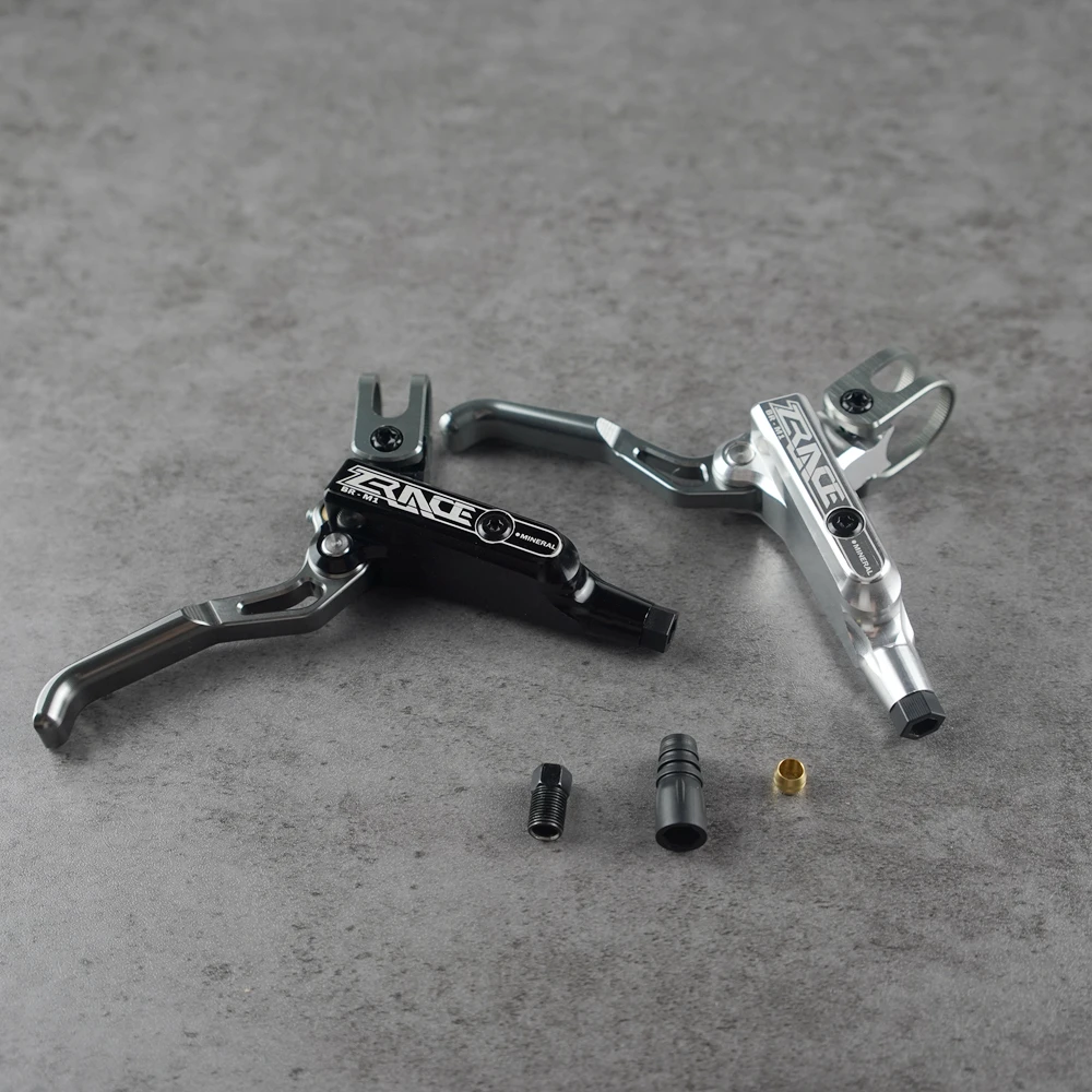 ZRACE M1 X2 / X4 Mountain Bike Hydraulic Brake,Full CNC Lightweight, MTB Oil Pressure Disc Brake Set, Front and Rear MTB Brake