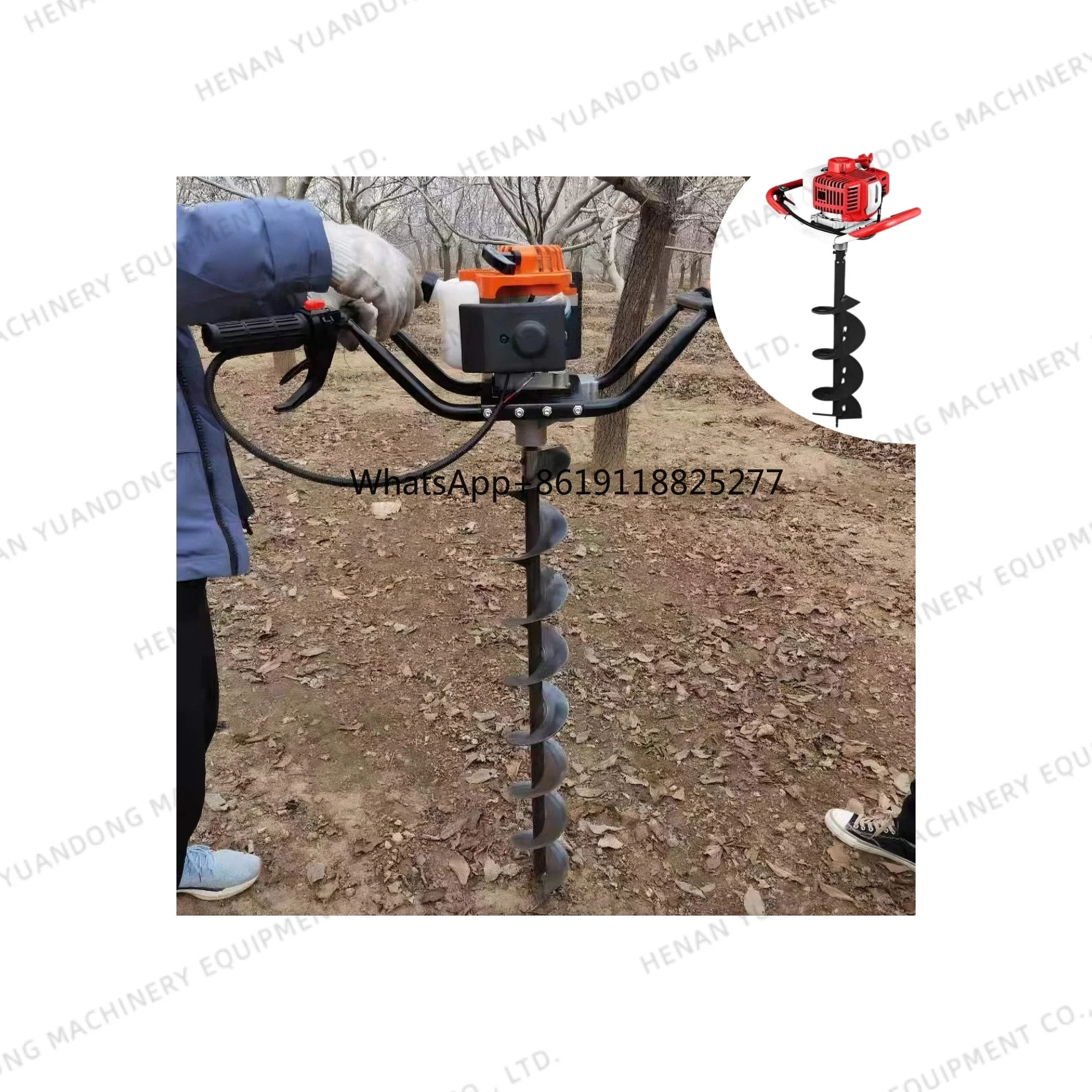 Small Auger Filling Machine Screw Digger Excavator Auger Handheld