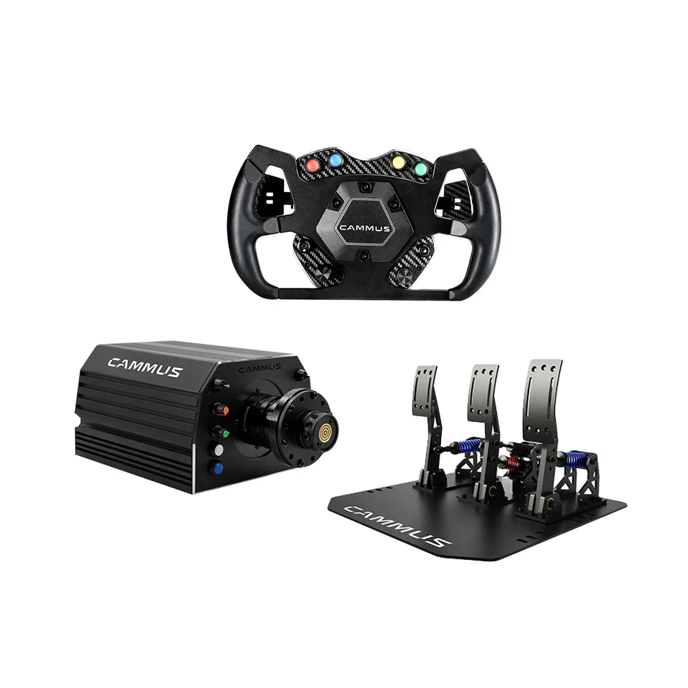 Simulator Accessories Seat Pedals Shifter Simulated Steering Race Play Game Cockpit Racing Simulator