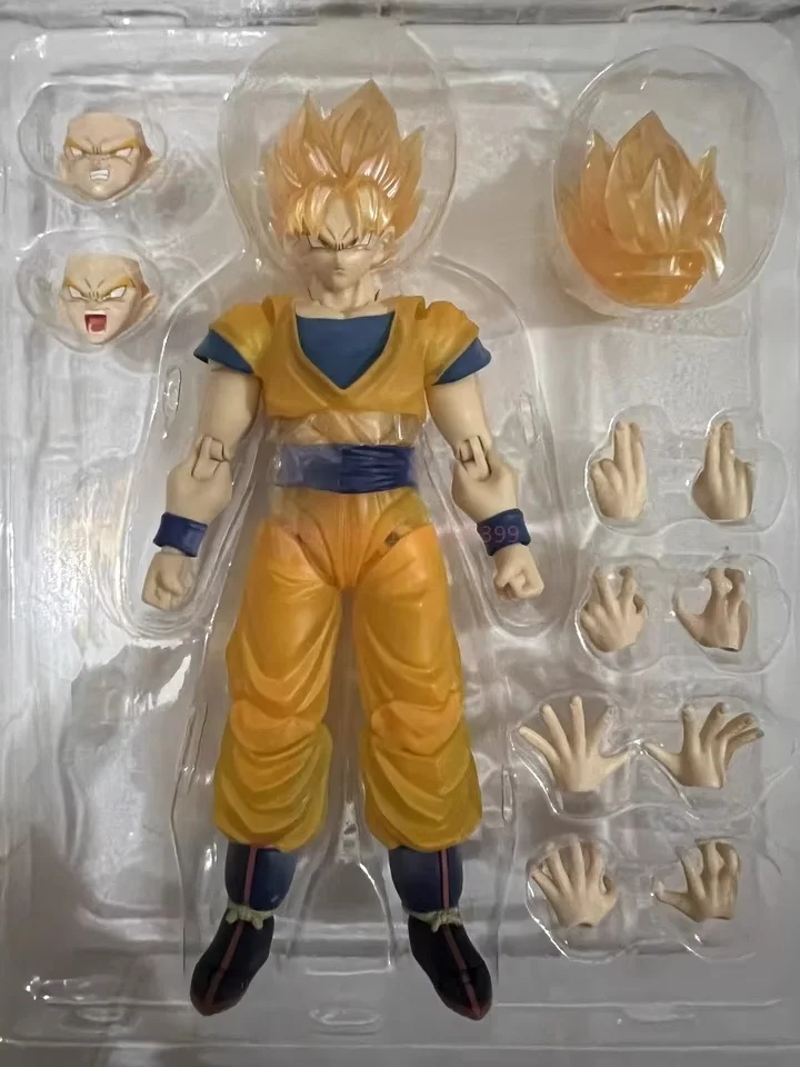 In Stock Genuine Bandai Dragon Ball Z Tnt Limited Shfsun Wukong Super Saiyan Z Warrior Action Figure Model Toys Xmas Gift