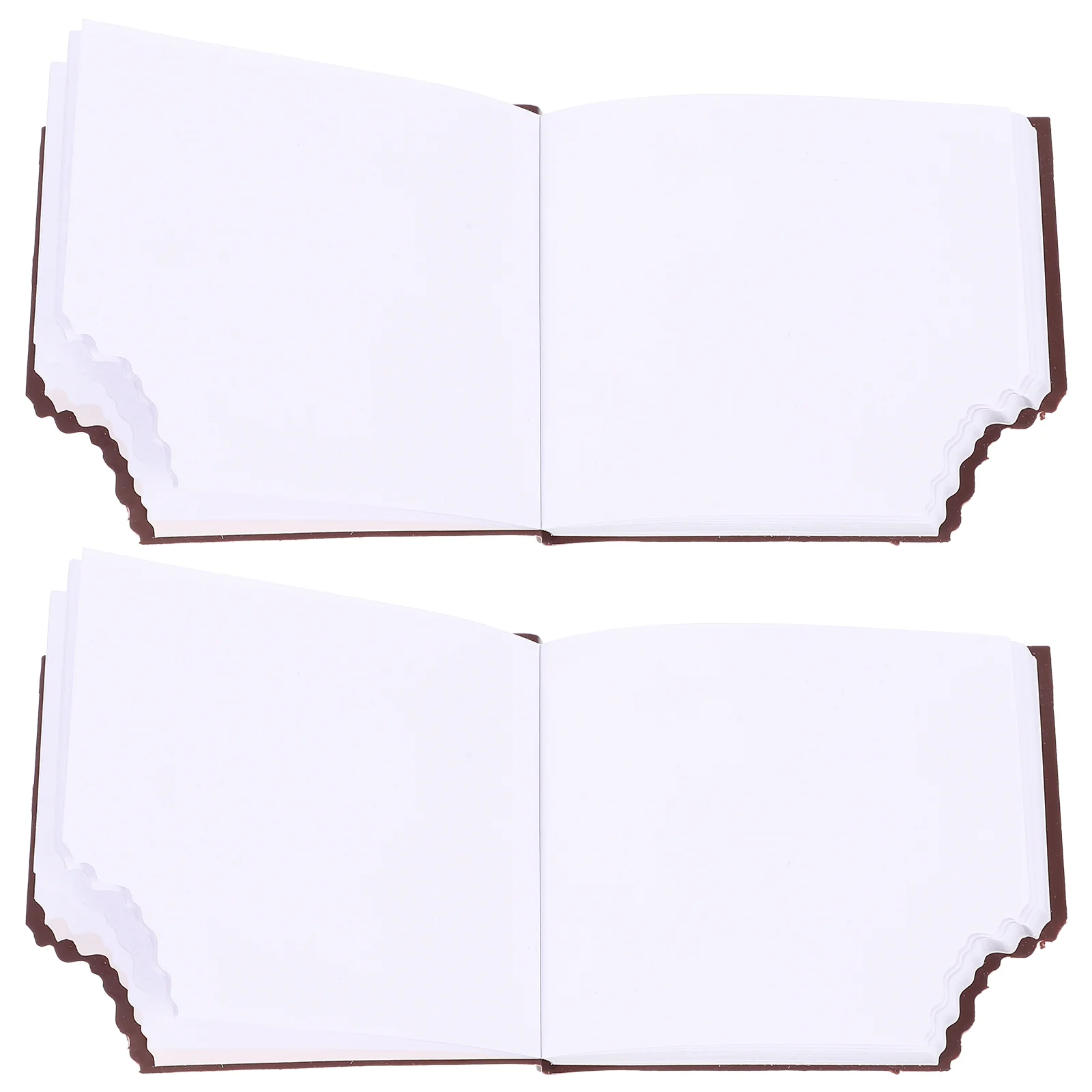 2 Pcs Scented Chocolate Student Stationery Granny Self-adhesive Pad Supplies Office Pvc Self-Stick Pads Creative