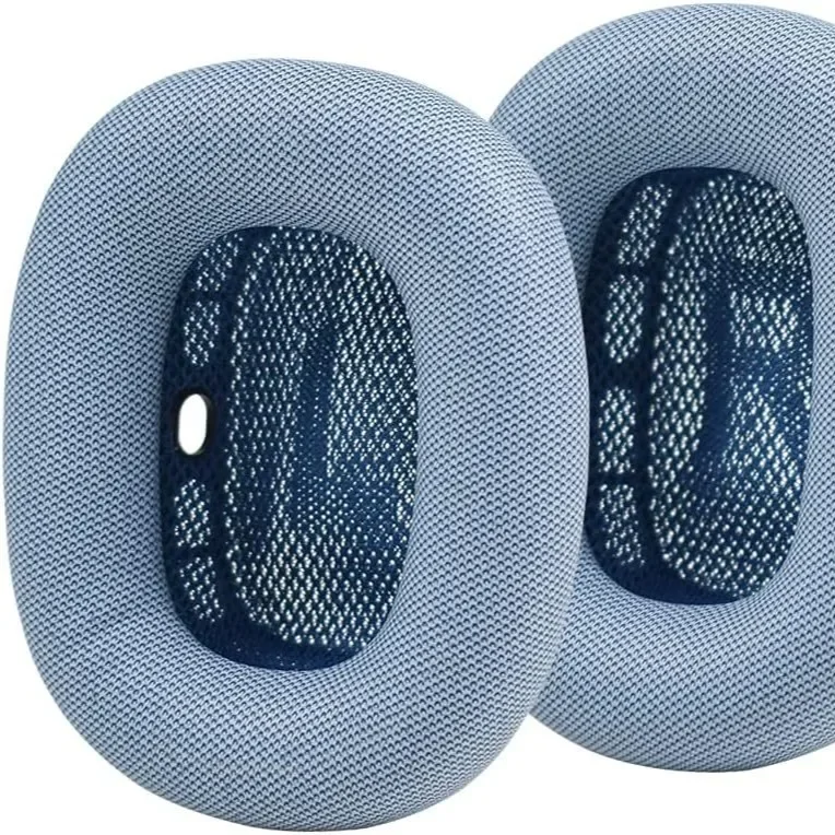 وسادات أذن بديلة تناسب سماعات الرأس اللاسلكية Apple Airpods Max وسائد الأذن وسادات الأذن وأجزاء إصلاح وسادة الأذن الإسفنجية