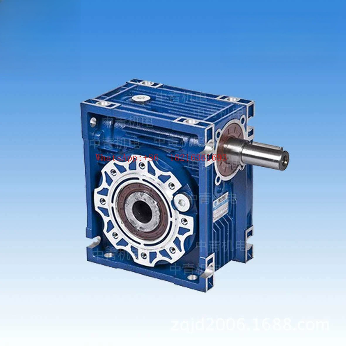 1PCS NRV040-7.5 Type Shaft Input Worm Gear Reducer, Vertical Gear Reducer