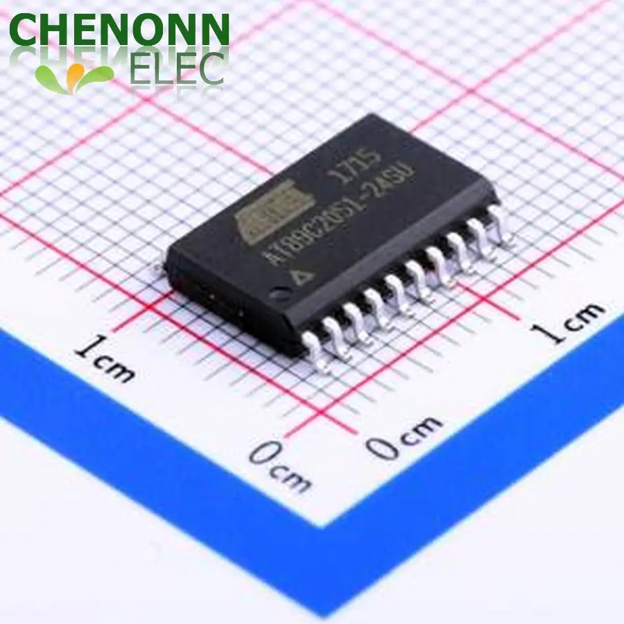 10PCS/LOT AT89C2051-24SU (Microcontrollers)