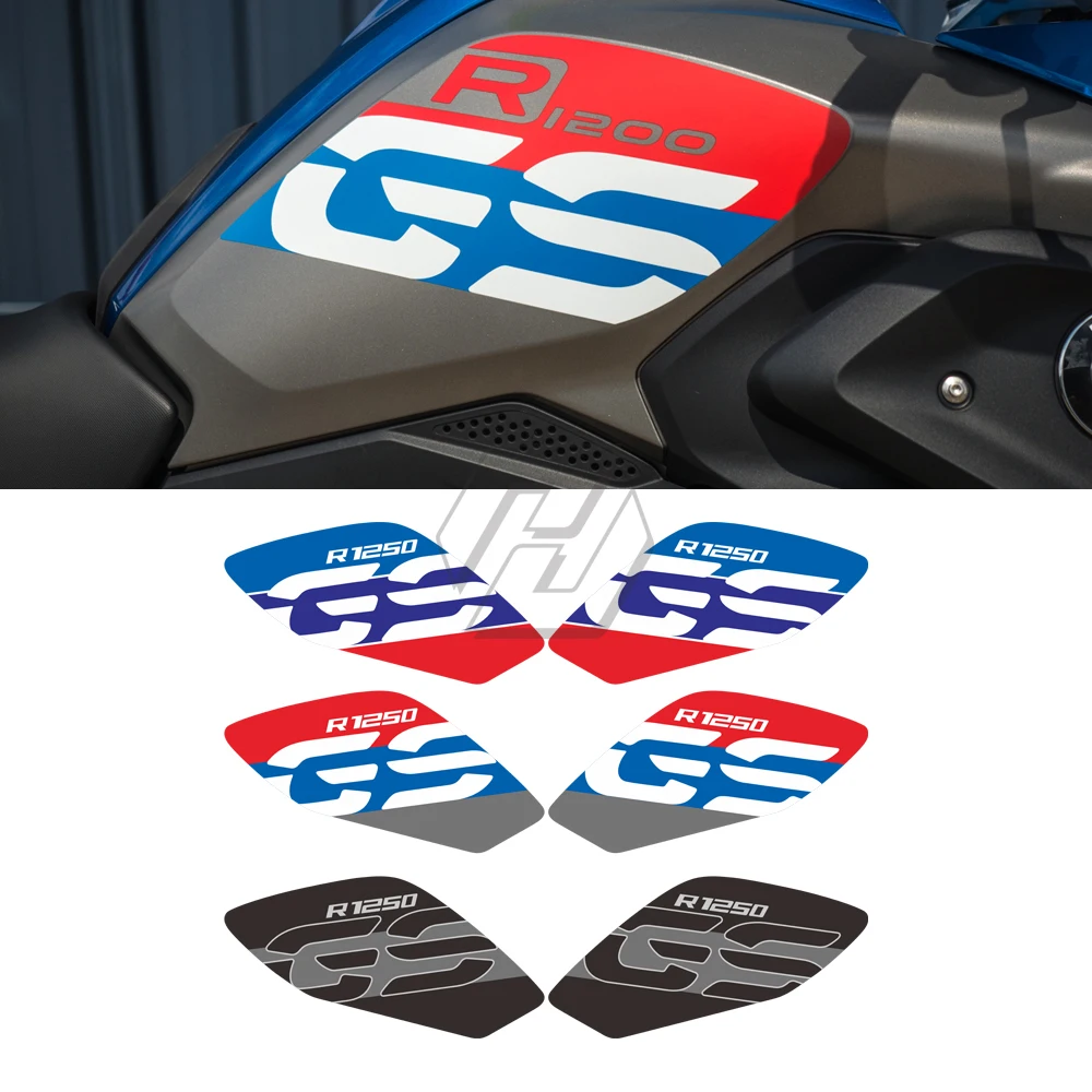 Motorcycle Side Tank Pad Sticker Case for BMW Motorrad R1250GS 2019-2022 ( Not Adventure )