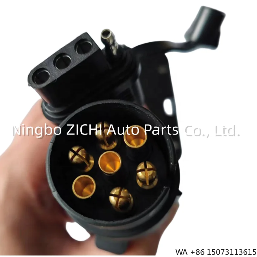 European 7-Pin to American 4-Pin Trailer Adapter Taillight Circuit Converter