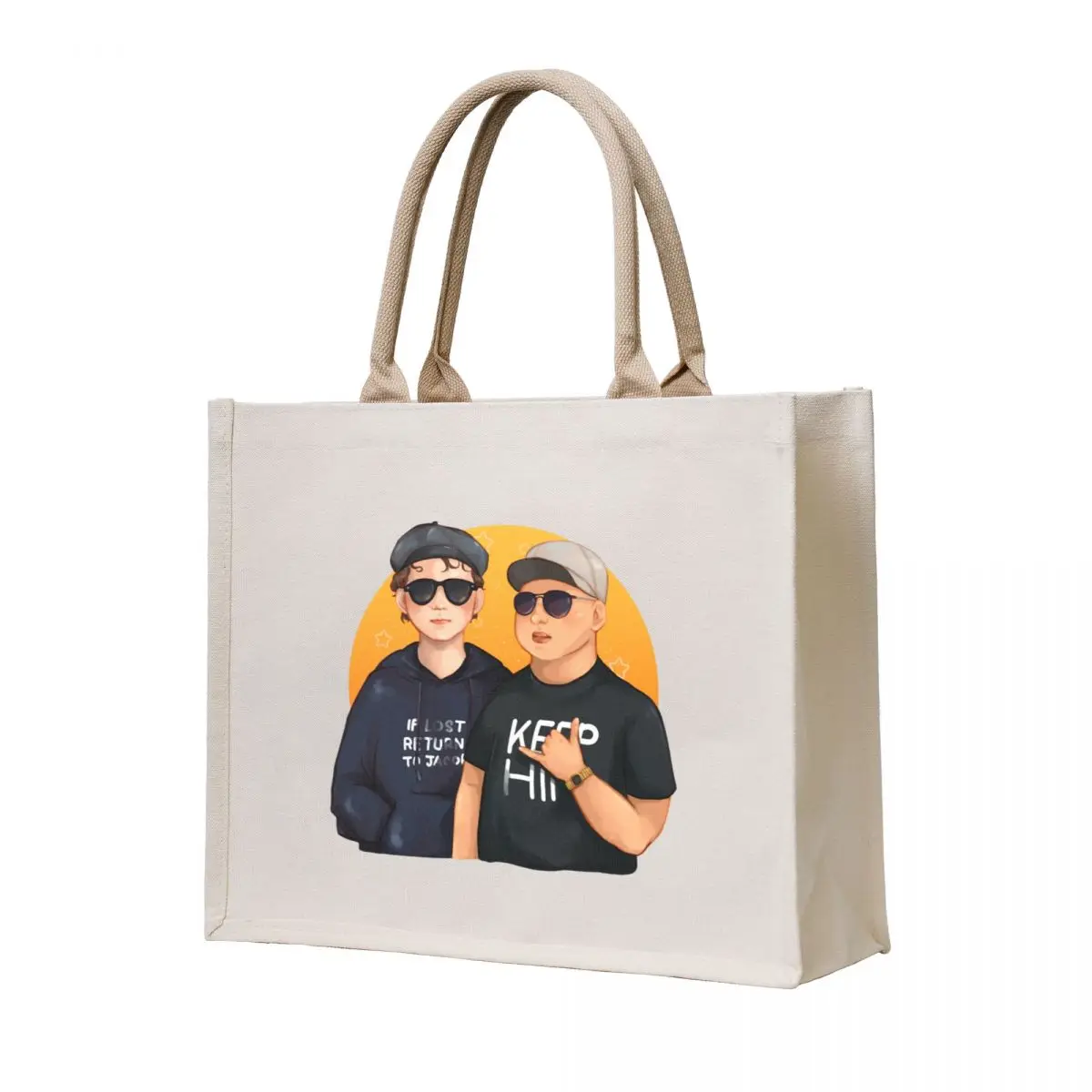 

The boys are back in town Tote Bag shopping bags foldable Shopper bag handbag