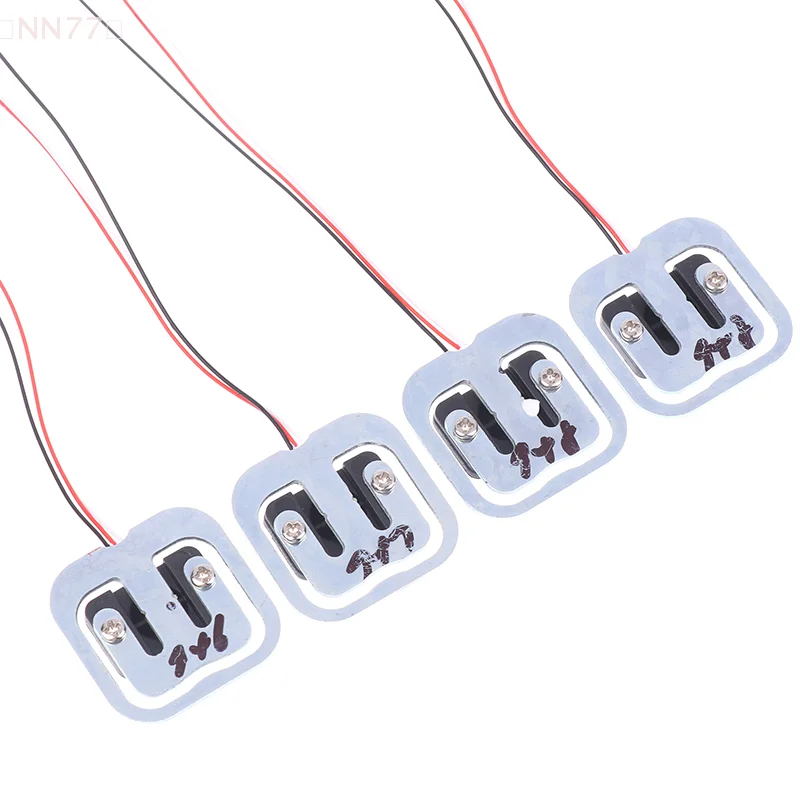 4Pcs/Lot 5KG Body Load Cell Weighing Sensor: Resistance Strain Half-bridge Sensors for Pressure Electronic Scale Weight Scales