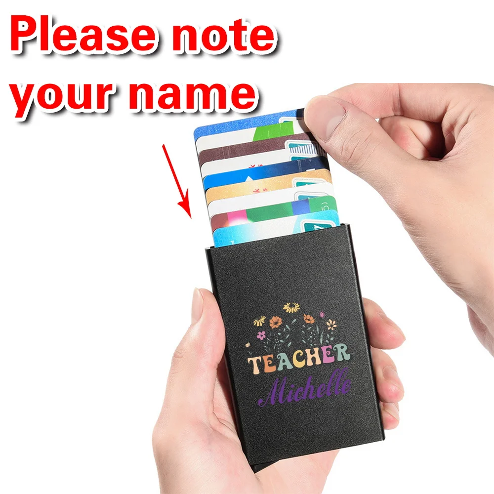 

Ультратонкий кошелек для визитных карточек, простой модный металлический всплывающий футляр для карточек