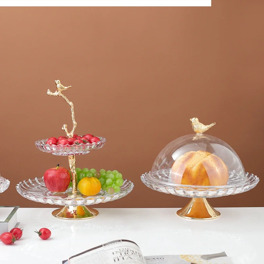 afternoon tea double-layer sum rack hotel cake