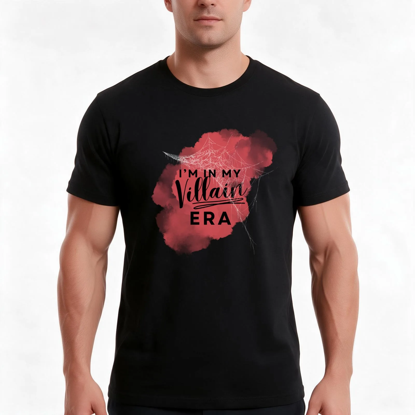 I’m in my Villain Era T-Shirt, Summer Casual Cotton Tee, Oversized Streetwear Tops, Vintage Graphic Print, Unisex Men Women