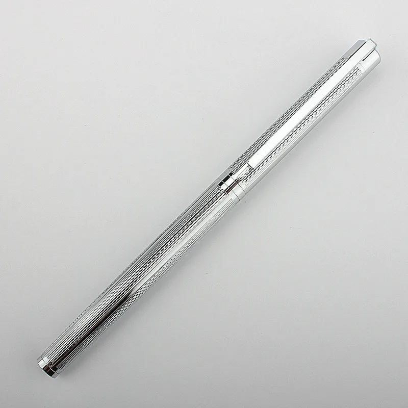 Jinhao 126 PK 85 Fountain Pen Extra Fine 0.38MM Nib Classic Design with Converter, Metal Stainless Steel Material Writing Pens