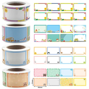 สติกเกอร์ชื่อการ์ตูนขวดนมป้ายสำหรับสถานรับเลี้ยงเด็ก200ชิ้น/ม้วนฉลากชื่อสำหรับสถานรับเลี้ยงเด็กขวดสติกเกอร์ papan Nama สำหรับเด็กนักเรียน