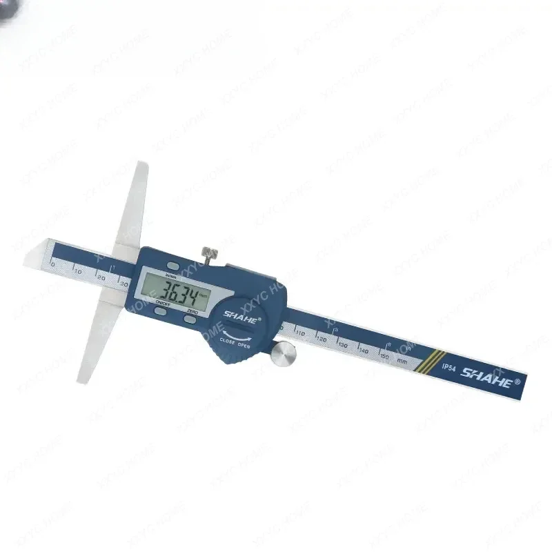 150/200/300mm Stainless Steel Digital Depth Vernier Caliper Depth Gauge Caliper Micrometro Depth Digital Caliper