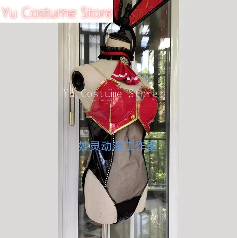 YuVtuber Hololive Houshou Marine Captain Bunny Rabbit Girl Swimsuit Jumpsuits Cosplay Costume Halloween Party