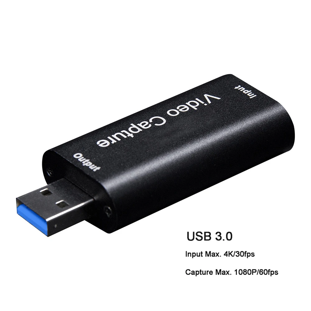 Imagem -02 - Cartão de Captura de Vídeo Compatível com Hdmi Streaming Board Usb 2.0 1080p Card Grabber Recorder Box para Ps4 Game Dvd Câmera 4k