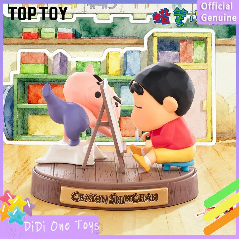 

Оригинальная коллекционная фигурка Crayon Shin-Chan из серии Memory Echo в слепой коробке, настольное украшение, подарок на день рождения для фанатов аниме