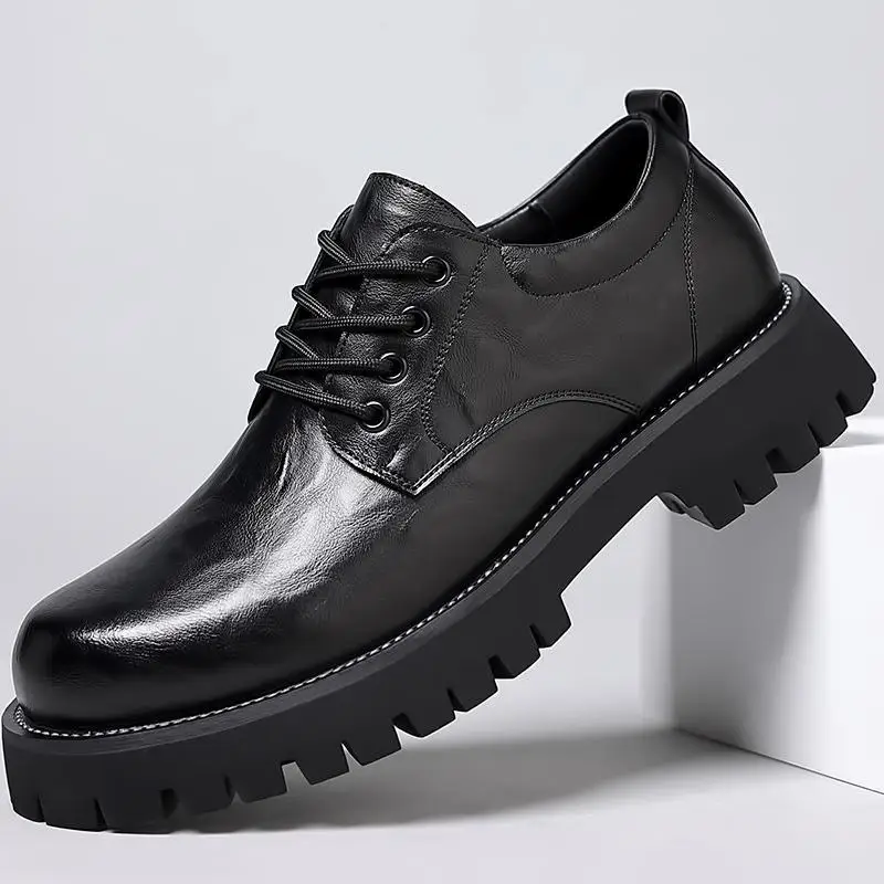 Chef Men's Shoes Business Casual Casual Classic Work Leather Shoes Men's Luxury Office Shoes