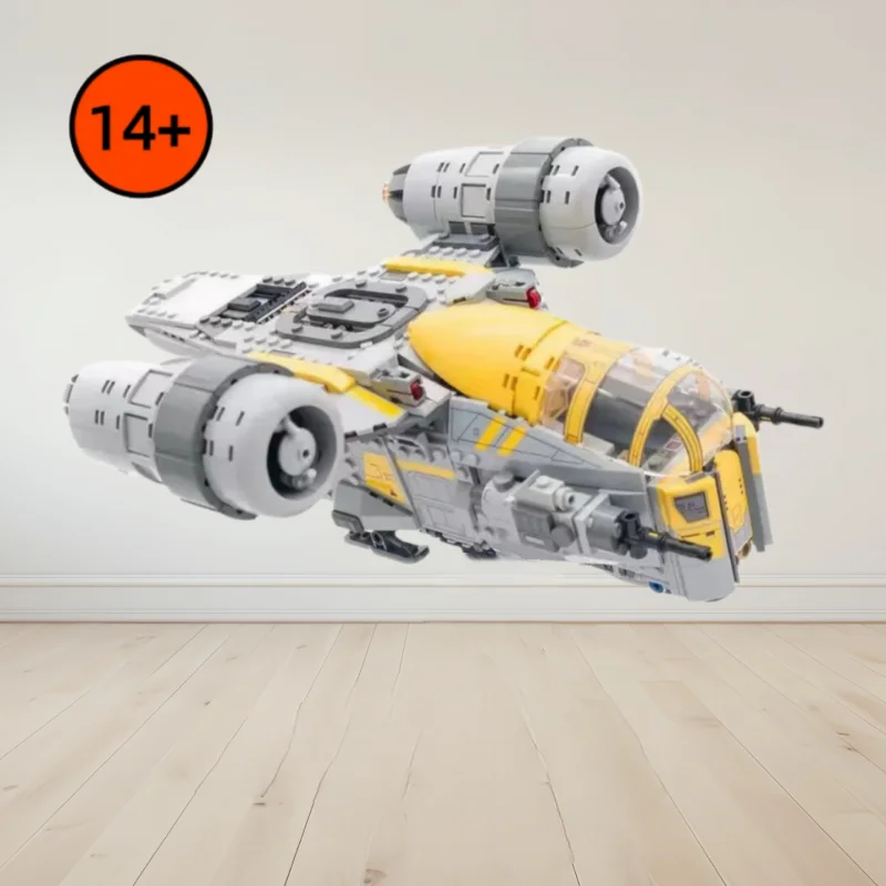 Model Kit Lego - HOTTOYS DIY 組み立て宇宙船モデルキット 930 個レイザーカレスト星船ブリック 2026