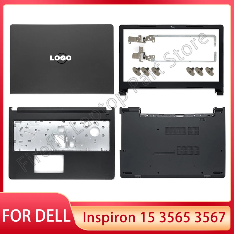 

NEW For DELL Inspiron 15 3576 3565 3567 Laptop LCD Back Cover Front Bezel Palmrest Bottom Base Top Cover Hinges Housing