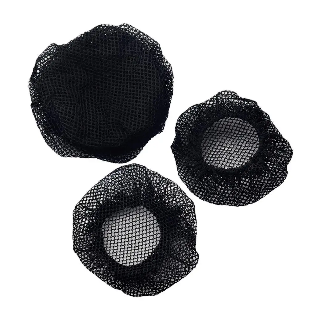 2 Topknot Cover Snood Stretch Solid Mesh Hairnet Ballet Dance 4