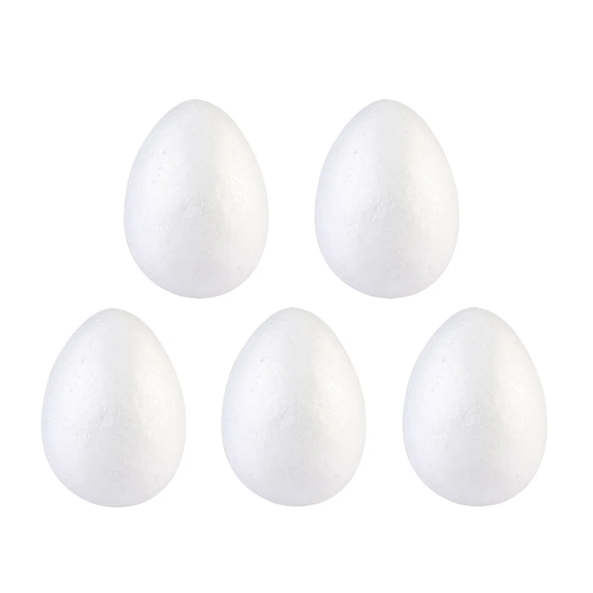 5 Pcs Polystyrene Eggs Fake Decorating Bulk Buy Squishy Toy Craft Easter Foam DIY Artificial Child