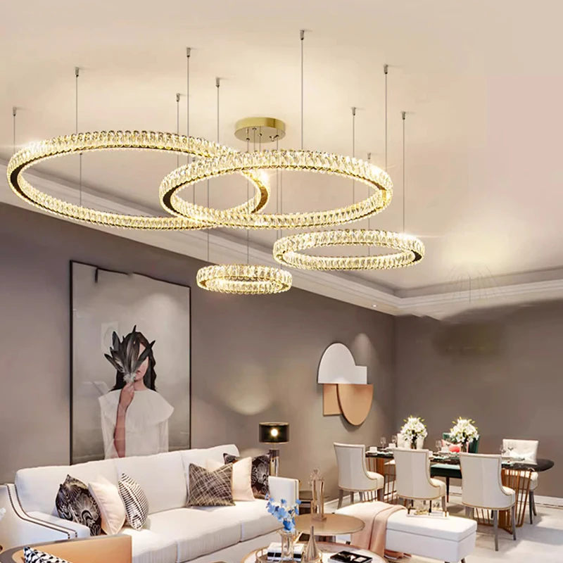 Luxurious Nordic-style Home Decoration, Living Room Lamps, Dining Room Chandeliers, Indoor Lighting Equipment