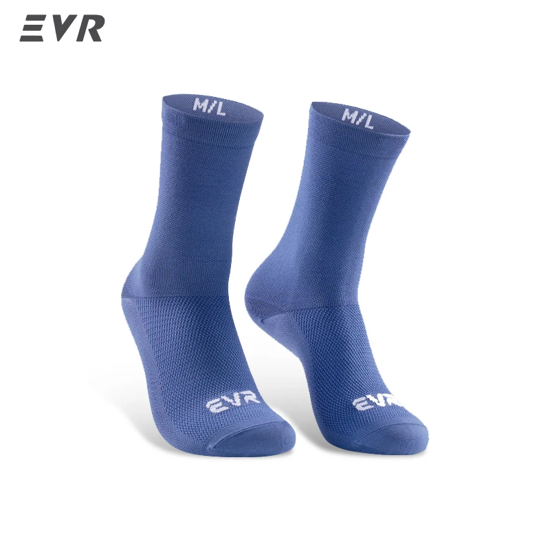 EVR Radsocken, professionelle Unisex-Radsocken für Rennrad, Mountainbike, Sportsocken, Strümpfe, hochelastisch, Zubehör für Laufen und Radfahren