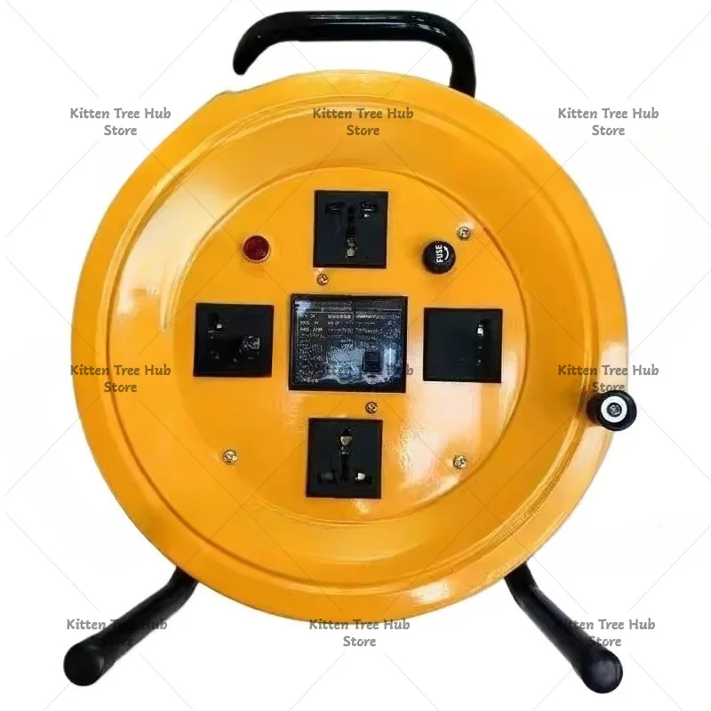 Mobile Cable Reel with Cable Cable Drag Take-up Reel 20 Meters 30 Meters 50 Meters