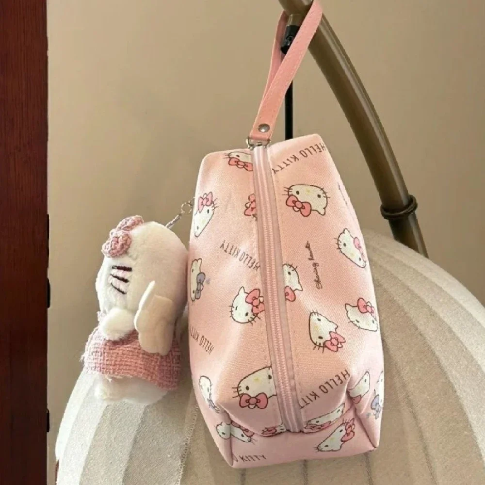 

Cute Cat Cosmetic Storage Bag Stylish Travel Toiletry Organizer Large Capacity Portable Makeup Pouch