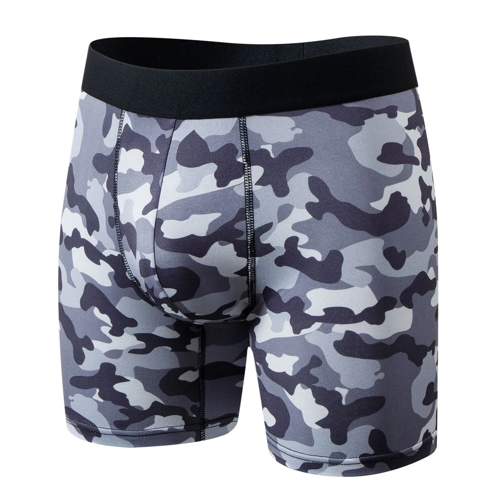 Compression Shorts Men 3D Print Camouflage Bodybuilding Tights Short Men Gyms Shorts Male Muscle Sport Elastic Running Shorts