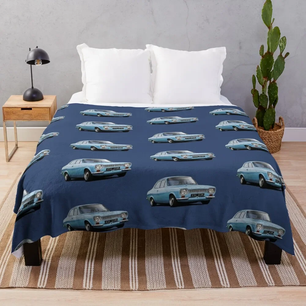

Escort in blue Throw Blanket Fluffy Cozy Throw Blanket for Home Decor