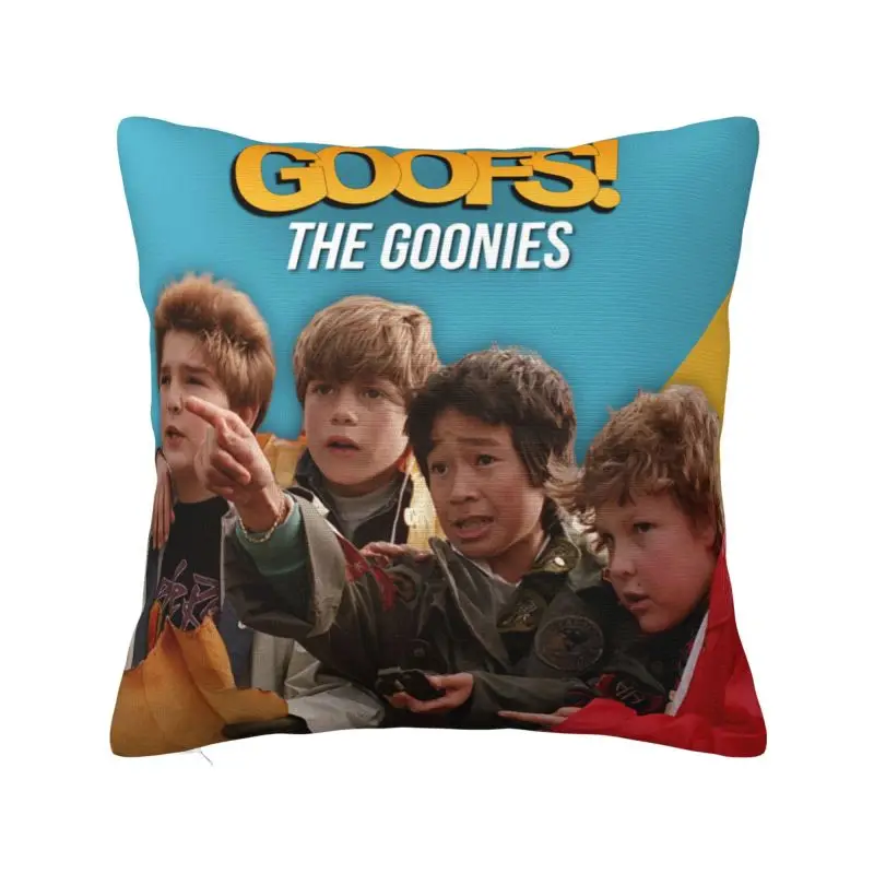 

Роскошный комедийный фильм на заказ The Goonies, чехол для диванной подушки, мягкая наволочка Never Say Die, украшение для гостиной