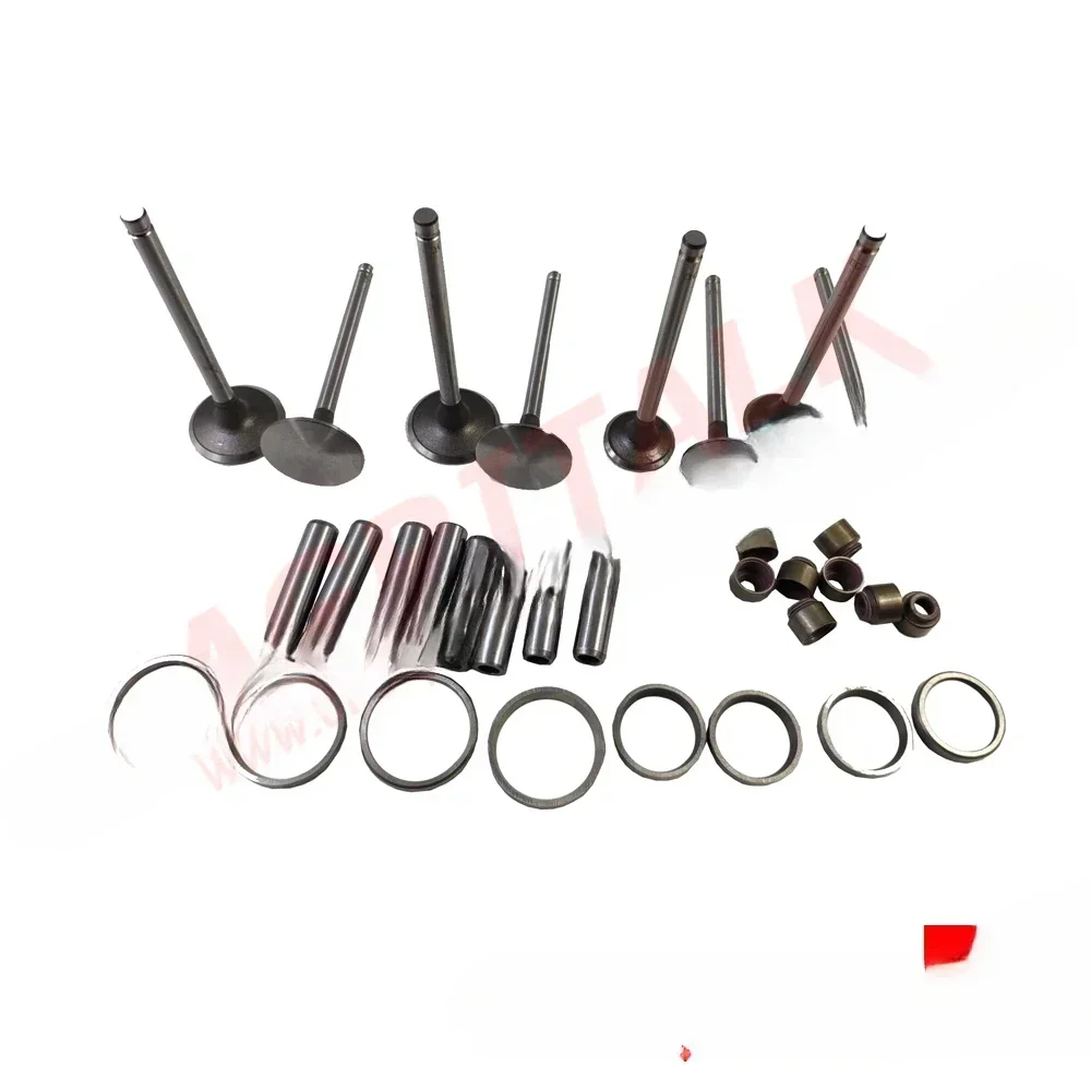 

Set of intake and exhaust valves / seals guides for Weifang 495 R4105 K4100D K4100SD /K4100ZD ZH4100 /ZH4102