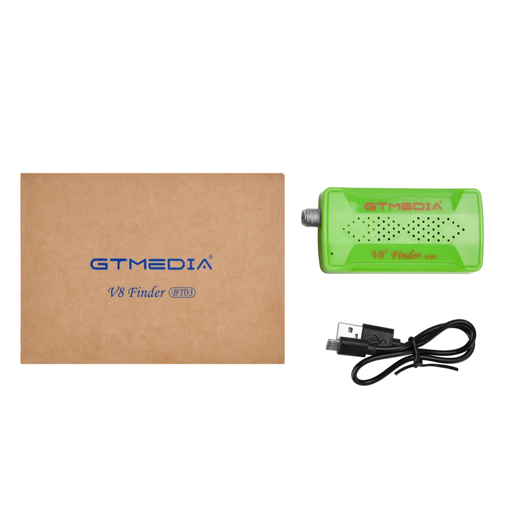 GTMEDIA V8 SAT Finder BT03 Mini Satfinder Bluetooth DVB S / S2 sygnał cyfrowy odbiornik satelitarny wsparcie Android IOS