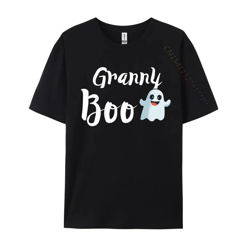 

Granny Boo Halloween Family Matching Ghost Grandma Tops Shirts Cool Tops & Tees 2024 Crazy Cotton Men's T Shirt Crazy