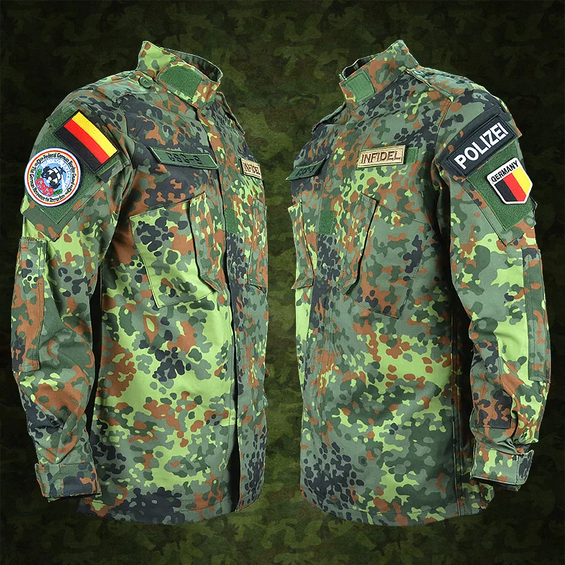 Mege Flectarn Uniforme Táctico ACU Camuflaje Parche Equipo CS - imagen 5