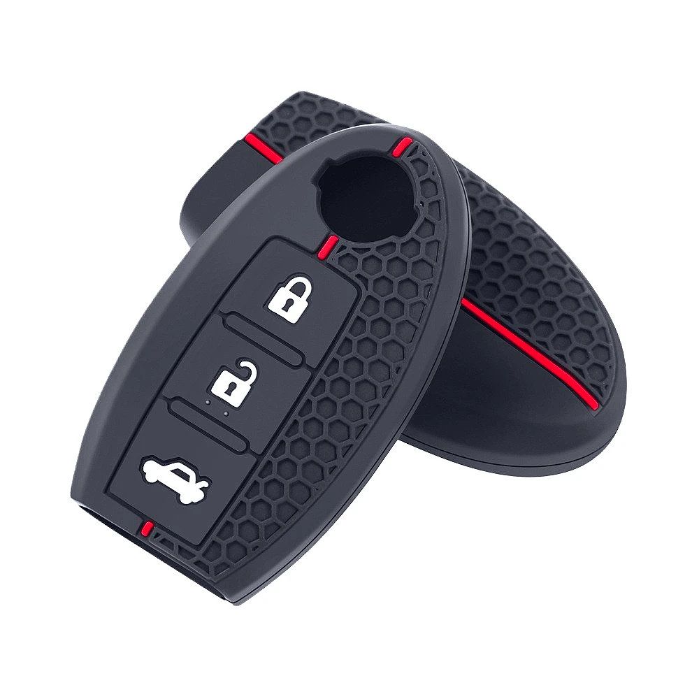 New Silicone Car Key Case Cover Shell for Nissan Qashqai X-Trail T32 T31 Juke J10 J11 Kicks Tiida Pathfinder Note for Infiniti